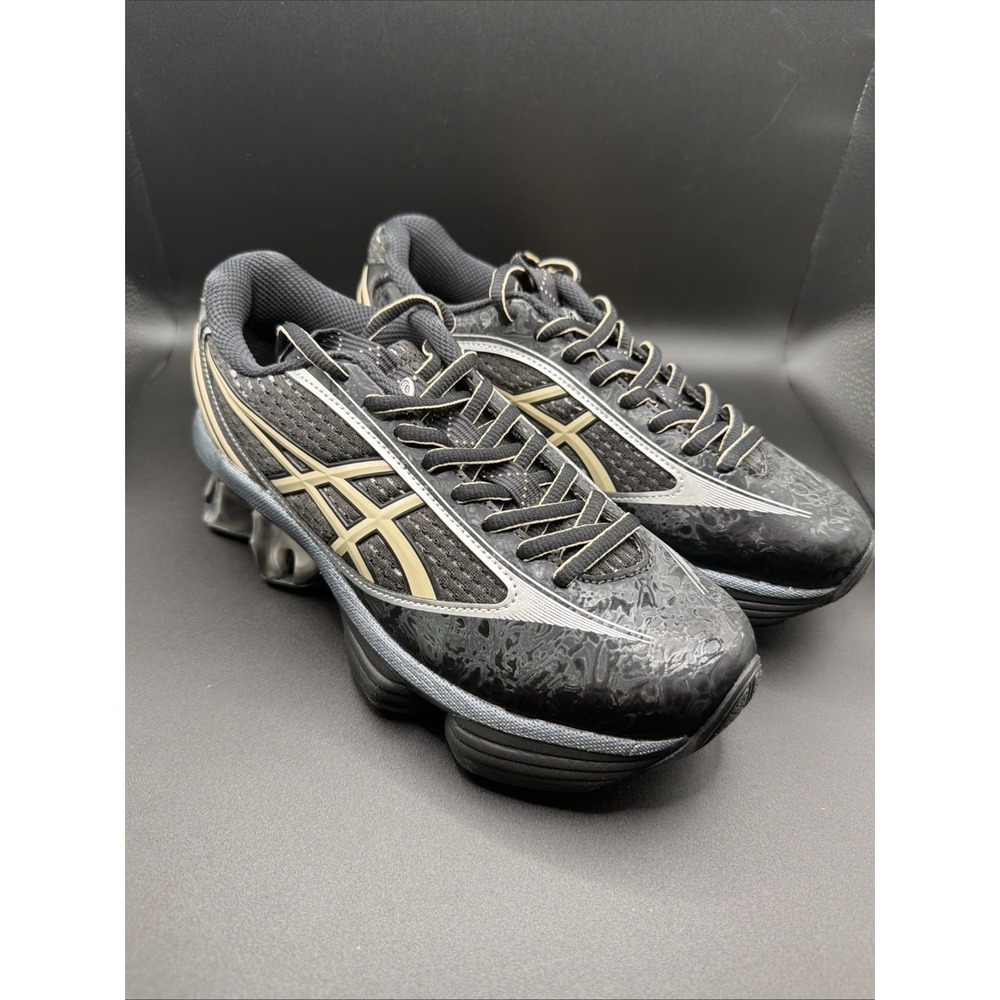 1203A748-001 Kiko Kostadinov Studio Asics US5-S Gel-Kinetic Fluent Black (Men's) - Picture 2 of 9